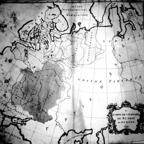 Рис. 5. Российская империя (1755 г.)