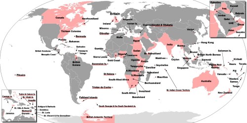 Рис. 52. Британская империя